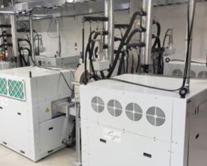Crescend PTL-50, 50 kW Solid State Microwave Generator installed