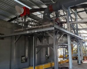 Microwave drying mixer